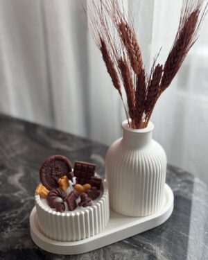 kbrdesigncandles_80ce8919de7562470b93fe0e1ce58689 Oreolu ve Çikolatalı Dekoratif Mum Seti