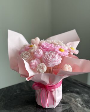 Solmayan Çiçek  Aranjmanı 🌸(Beton Vazo da)