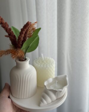 Dekoratif Kokulu Mum Seti