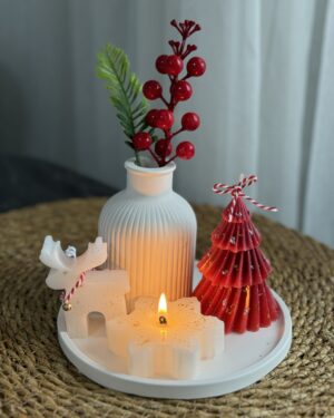 Yılbaşı Özel Seri Mum Seti