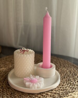Dekoratif Mum Seti
