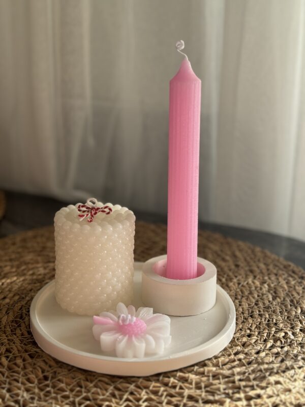 Dekoratif Mum Seti