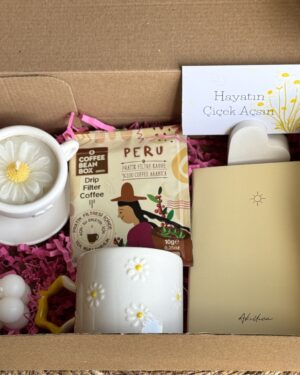 Papatyalı Hediye Kutusu 🎁