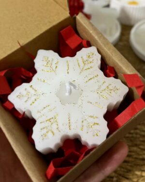 img_1087 Kar Tanesi Mum 3’lü Set